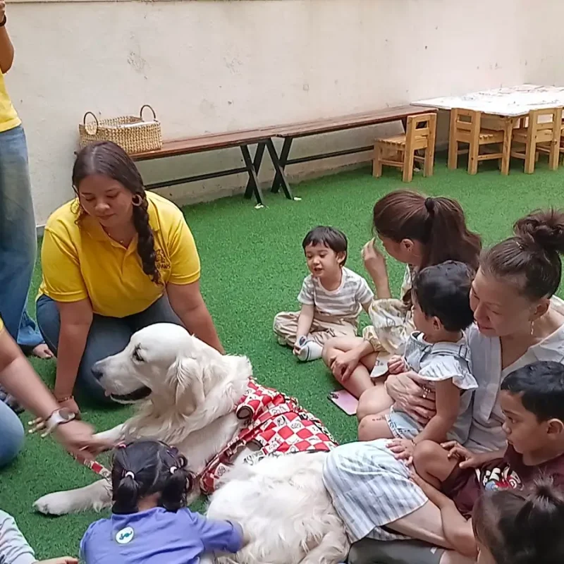Children of different abilities playing together in an inclusive classroom at Circles & Cycles, Bandra