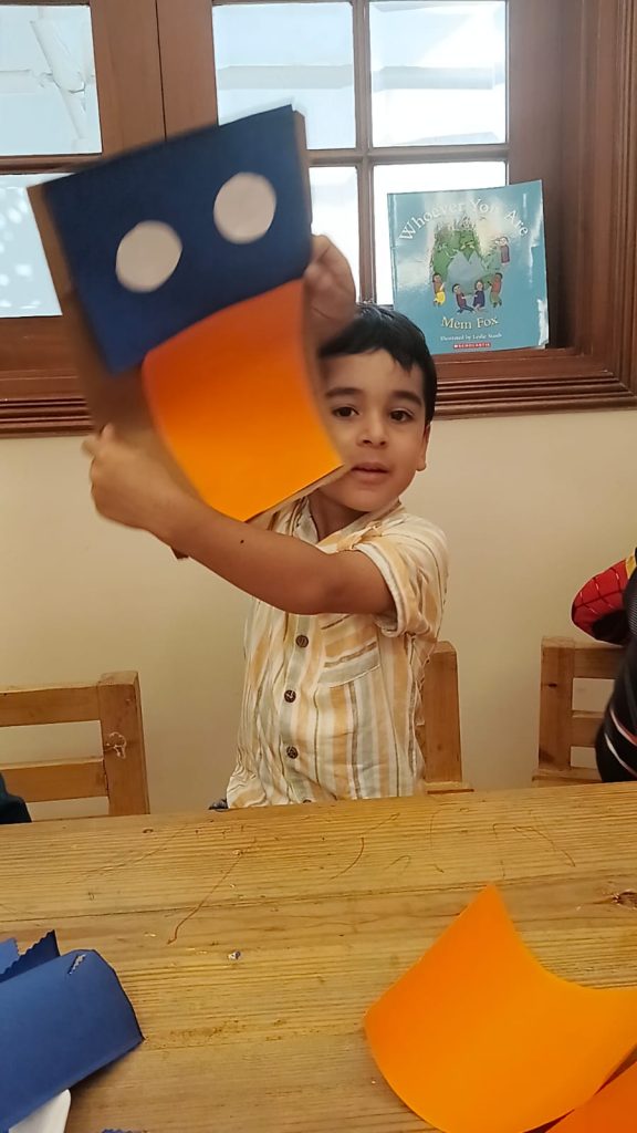 Toddler showing frustration during play at Circles & Cycles, Bandra